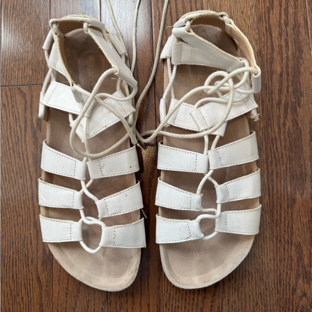 Loeffler Randall lace up gladiator shoes